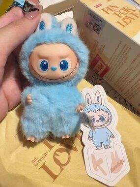 Authentic Labubu 4.0 Pin for Love Letter K | Cheap Clearance Price Ready to Ship